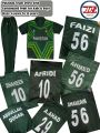 Pakistan Team Dress with Customized Name Number For Kids & Boys. 