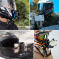 Motorcycle Helmet Phone Stand Mount Holder For GoPro Hero Insta360 Action Sports Camera Holder Motorcycle Camera Accessories. 