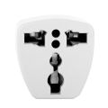 EU plug 3 pin to 2 pin flat Travel Adapter. 
