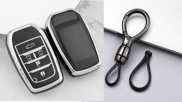 5/6%20Button%20TPU%20Car%20Key%20Cover%20for%20Toyota%20Alphard%20Vellfire%20Harrier%20Noah%20Voxy%20Esquire%20PREVIA%20Remote%20Fob%20Case%20-%20Image%206