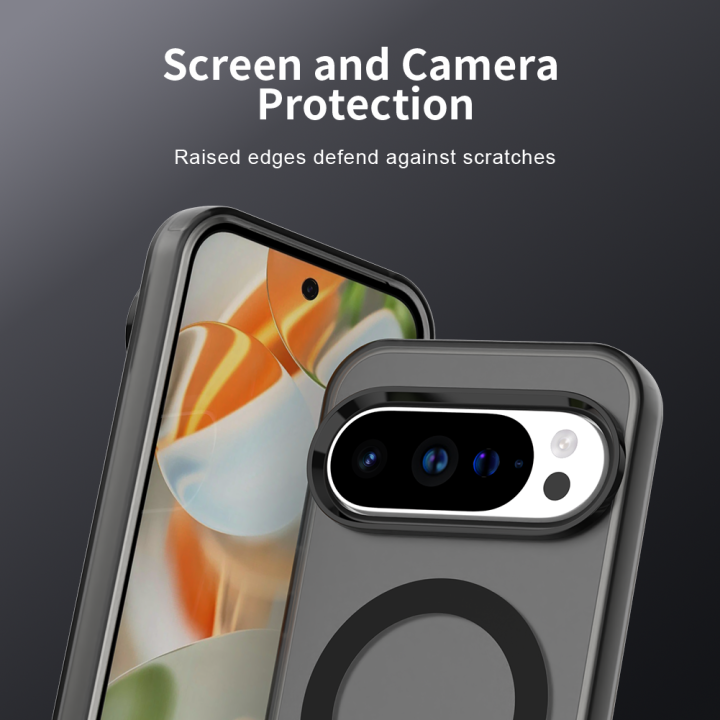 Magnetic%20Wireless%20Charging%20Case%20For%20Google%20Pixel%209%2010%20Pro%20XL%209A%208A%208Pro%209Pro%20Cover%20Candy%20Colors%20Transparent%20Back%20Shell%20Coque%20-%20Image%206