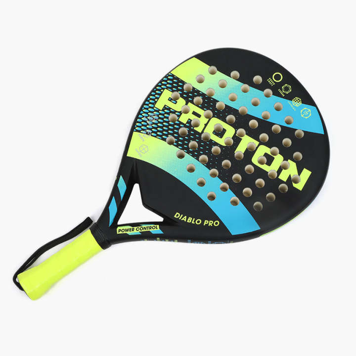 Proton Paddle Tennis Rackets - High Quality - Carbon round shaped.