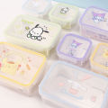 300/900ML Saniro Kuromi Cinnamoroll Lunch Box Cartoon Eco-friendly Bento Box Tableware Food Storage Container Portable. 