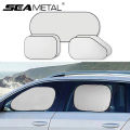 SEAMETAL Car Side Window Sun Shade Cover Foldable Front Rear Window Sunshade Curtain Back Windshield Summer Sun Protection Cover. 