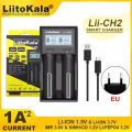 LiitoKala Lii-CH2 Rechargeable Battery Smart Charger For 1.5V AA AAA Li-ion 3.2V 3.7V 18650 21700 26650 26700 14500 16340. 