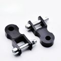 2pcs Motorcycle Shock Extender Height Extension Suspension Riser for Motorbike Scooter Replacement Parts Aluminum Alloy New.