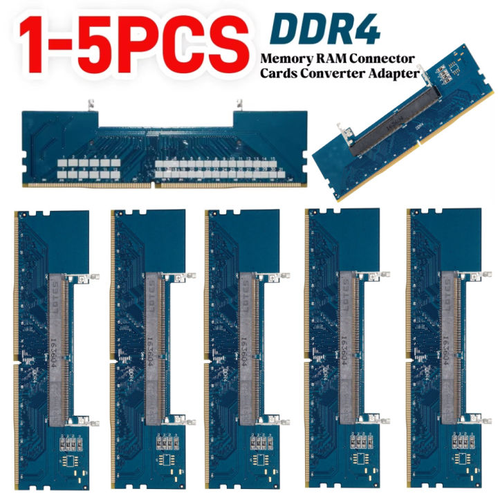 Laptop DDR4 SODIMM To Desktop DIMM Memory RAM Connector Cards Converter ...