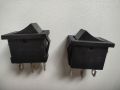 2 Pcs Two Way Push Button Switch SPST 3 Pin 3 Position 6A 250V 10A 125V KCD1-101 On/Off Boat Rocker Switch 2 Way Switch Button. 