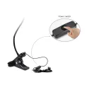 USB LED Reading Book Light Table Lamp Flexible Night Lights For Bedroom Bedside LED Desk Lamp With Clip Holder Luminaria. 