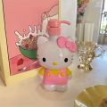 Sanrio Hello Kitty Soap Bottle Cartoon Kt Model Shower Gel Refill Press Bottle Cartoon Children's Hand Sanitizer Press Bottle. 