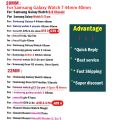 20mm/22mm Silicone band For Amazfit GTS/2/2e/3/4 GTS2 Mini/GTR 4/3/Pro/47mm/GTR2/2e/stratos/3 Bracelet Bip/U/S/lite Watch strap.