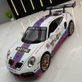 1:32 911 GT3 RSR alloy car model simulation car decoration collection gift toy Die casting model boy toy A415. 