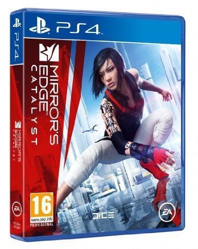 Ps4 DVD Mirror's Edge Catalyst used Playstation game