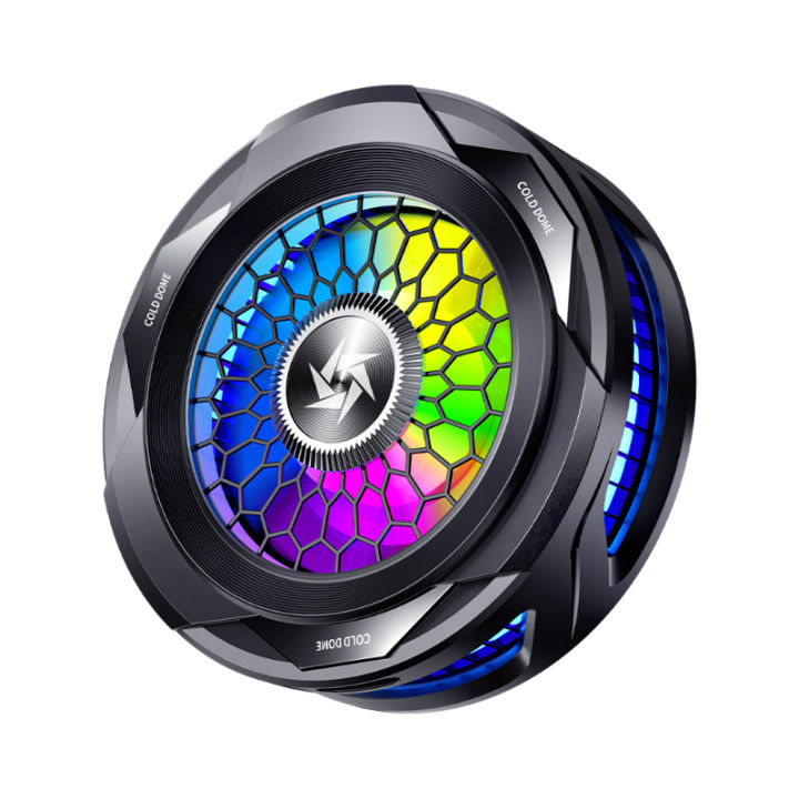 SL-25 15W High Power Mobile Phone Cooler Radiator With Magnetic/Clip, Fast Ice Cooling, And RGB Led Light
