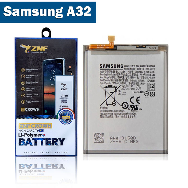Samsung A32 Battery EB-BA315ABY – Original ZNF 5000mAh High Capacity For A32