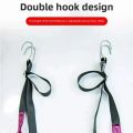 Hanging Traction Belt Ergonomic Lumbar Stretching Device Fitness Yoga Band Waist Support Disc Auxiliary Belt Single Bar Exercise. 