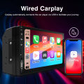 2Din 7 Inch HD Screen Full Touch Carplay Android Auto Car Raido Multimedia MP5 Player Stereo USB Bluetooth Universal Autoradio. 