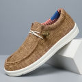 Men's loafers - A comfortable, stylish and breathable fabric shoe style, suitable for both business and casual occasions, and an. 