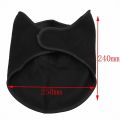 AKE - Motorcycle Half Face Mask Winter Wear Beard cold Protection Mask Black Red Blue Multi Color. 