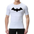 Bat Graphic Compression Shirts for Men Short Sleeve Rash Guard Gym Workout Running Tshirt Summer Athletic Quick Dry Tees Tops. 