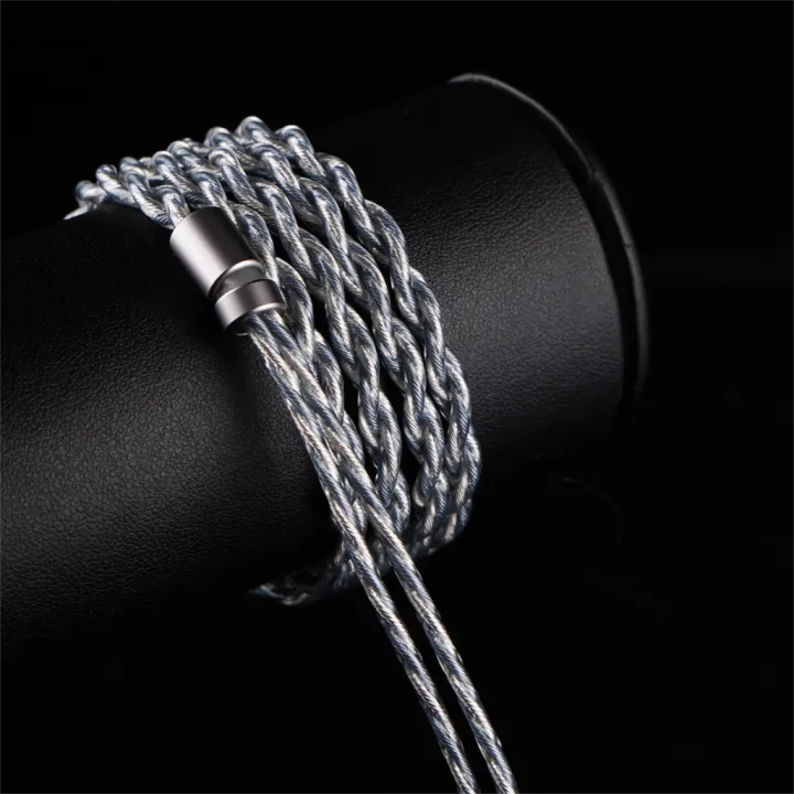 NICEHCK%20BlueLuna%20Silver%20Plated%20OFC%20Flat%202Pin%20HiFi%20Earphone%20Upgrade%20IEM%20Cable%203-in-1%20Detachable%20Plugs%20for%20HIMALAYA%20NX8%20DaVinci%20-%20Image%204
