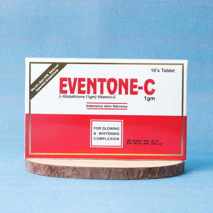 EVENTONE C TABLETS ( BODY WHITENING & MINIMIZES FINE LINES, WRINKLES, AND PORES 1gram