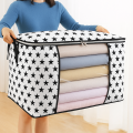 Premium Star Design Quilt Storage Bag – Large Capacity Blanket Organizer Bag SPNW H.