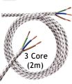 Universal Steam Generator Iron Mains Cable Flex Lead(3 Core 3x0.75mm2) 3 Meter. 