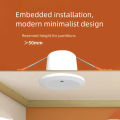 Tuya ZigBee/WiFi 24G MmWave Human Presence Sensor AC100-250V Ceiling Motion Static Detector with Luminance Monitoring Smart Life. 
