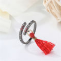 Anime Mo Dao Zu Shi Cosplay Couple Ring Wei WuXian Lan WangJi Lover Rings Ancient Style Jewelry Gift Prop Accessories.
