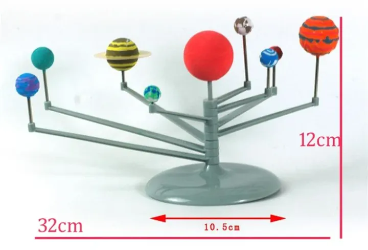 Nine Planets Planetarium Model Kit Solar System Astronomy Science ...