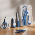 4 Pcs Small Baby Care Anti-clamping Nail Clipper Sets Stainless Steel Baby Nail Clipper Set Nail Trimmer Baby Essential Products. 