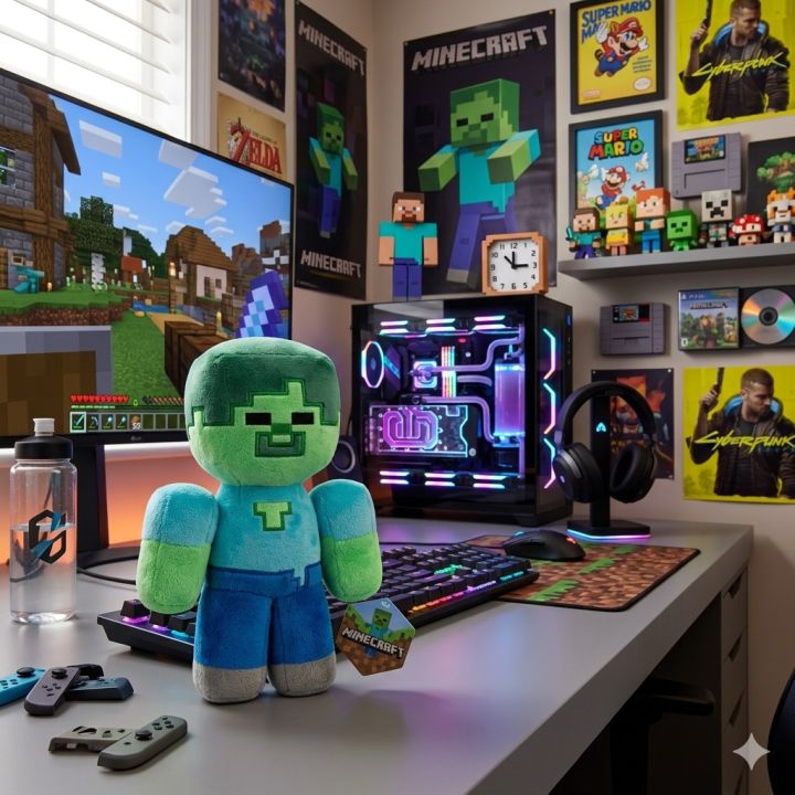 java edition 24w06a – minecraft wiki Images High... Minecraft Zombie Plush Toy – 25 cm Green Character Soft Stuffed Toy for ...