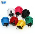 10pcs Baolian 24mm 30mm Push Button Micro Switch Game Arcade Sanwa Hitbox Controller Neo Geo Joystick Console Diy Pinball Parts. 