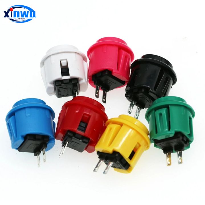 10pcs%20Baolian%2024mm%2030mm%20Push%20Button%20Micro%20Switch%20Game%20Arcade%20Sanwa%20Hitbox%20Controller%20Neo%20Geo%20Joystick%20Console%20Diy%20Pinball%20Parts%20-%20Image%207