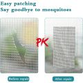 5/10cm Window Screen Repair Tape Self Adhesive Mesh Tape Net Door Fix Patch Anti Insect Mosquito Mesh Broken Holes Repairing.