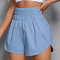 Boxer Shorts for Women Teen-girls Light Weight Pull-on High Rise Shorts Outfit Athletic Style Summer Workout Shorts.