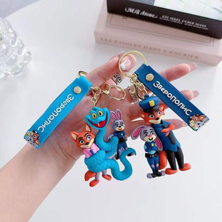 Zootopia Rabbit Keychain Zootopia 2 Keychain Exquisite Figurine Pendant | Daraz.lk