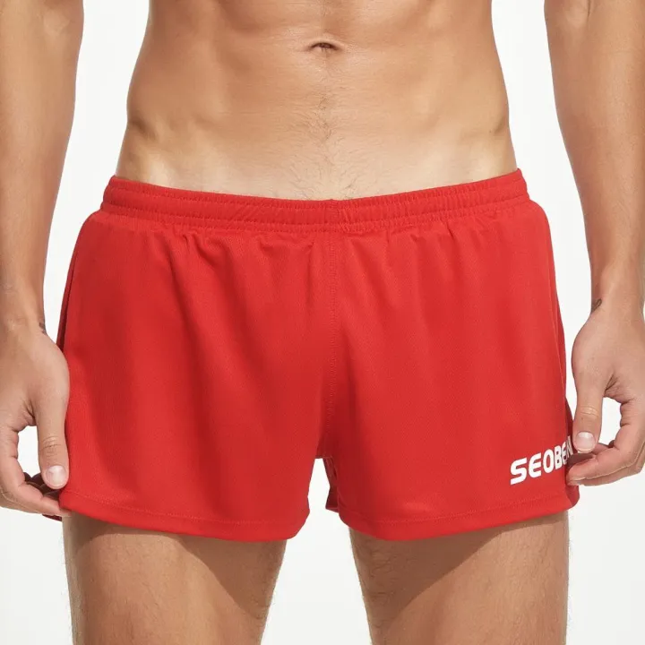 SEOBEAN%20Men's%20Quick-Drying%20Loose%20Summer%20Shorts%20Breathable%20Gym%20Fitness%20Workout%20Beach%20Casual%20Daily%20Wear%20Pants%20-%20Image%204