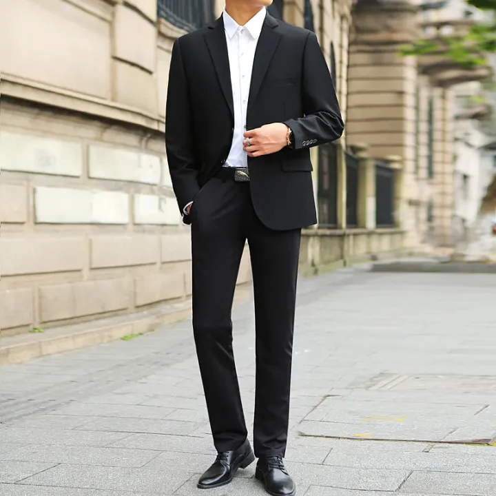 Men's%20M-10XL%20Spring%20New%20Wedding%20Fashion%20Handsome%20Suit%20Business%20Cargo%20Trousers%20Plus%20Size%20Two%20Sets%20Fat%20Friendly%20Clothing%20-%20Image%204