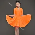 Robe de brevLatine Professionnelle pour Enfant, Tenue de Salle de Bal, Régions ba, Cha, Cha, Samba, Performance. 