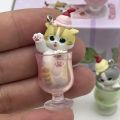 New Mofusand Cat Pudding Cold Drink Pendant Mini Figures Blind Box Anime Figures Ornaments Dolls Children s Toy.