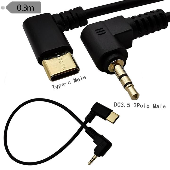 3.5mm%20&%202.5mm%20Audio%20to%20USB%20C%20Cable%2090%20Degree%20angle%20USB%20Type-C%20to%202.5%203.5%20mm%20elbow%20Male%20AUX%20Headphone%20Jack%20Cable%2030cm%201FT%20-%20Image%207