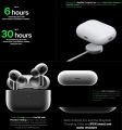 Airpods 2nd generation Pro Made In Dubai With Wireless Charging Case- Black - Bluetooth Headphone ..