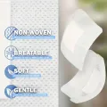 50pcs Large Size Hypoallergenic Non-woven Medical Adhesive Wound Dressing Band Aid Bandage Large Wound First Aid Health Patch.