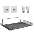 High quality Wall Mounted Wifi Router  Shelf  Holder Router Stand CCTV Holder CCTV Stand Television Set-Top Box Holder Metal Wifi Router Shelf Wall Mount Shelf Bracket For TV Accessories WiFi Router TV Box WiFi Remote Control Storage Box For Bedroom. 