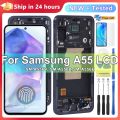 Super OLED For Samsung A55 5G LCD A556U A556B A5560 Display Touch Screen Digitizer For Samsung A556E LCD Replacement. 