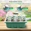 12 Hole Seed Tray Nursery  Plant Pot Home Gardening Germination Tray Planting Modern Tools Agriculture Technology. 