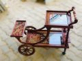 3 Step Tea Trolley Wooden Made with Sheesham wood. 