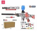 The New Akm M4 Can Be Customized with Automatic Rifle Toy Gun Outdoor Shooting Game Electric Bullet Water Polo Gun Toy Splash Gel Blasting Gun.. 